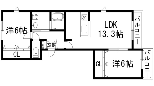 【間取り】 | ウイング・エス