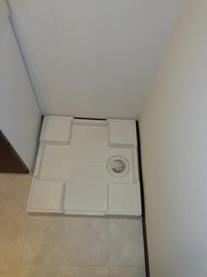 【洗面所】 | プレジオ南堀江 | 洗濯機置場