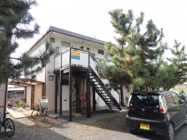 カツザワコーポAの外観|日当り良好物件【カツザワコーポＡ】