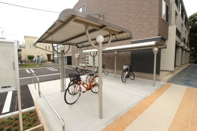 【その他共用部分】 | プレジール | ☆屋根付き駐輪場☆