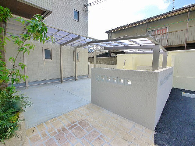 シャーメゾン春日（紀寺町）のその他共用部分|ゆったりとした駐輪スペース