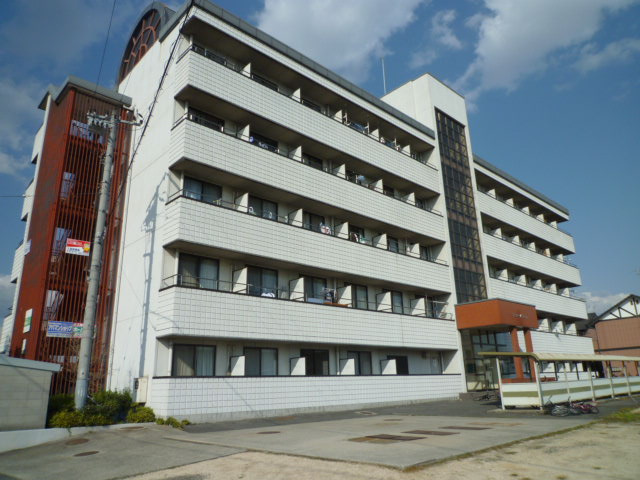 倉敷市下庄の賃貸マンションの外観