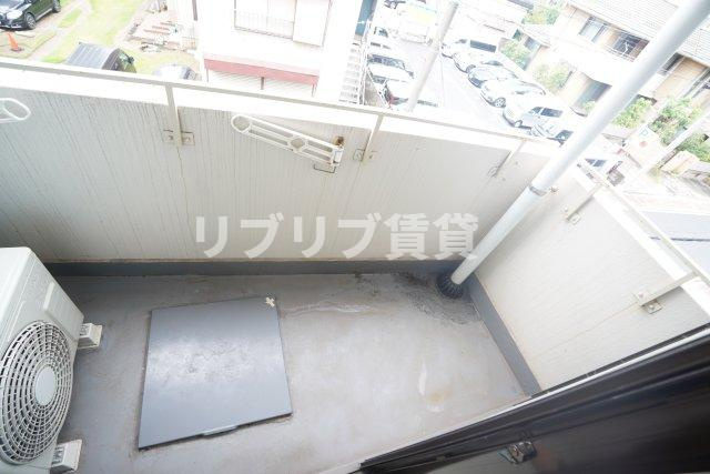 エミネンス千葉新宿のバルコニー