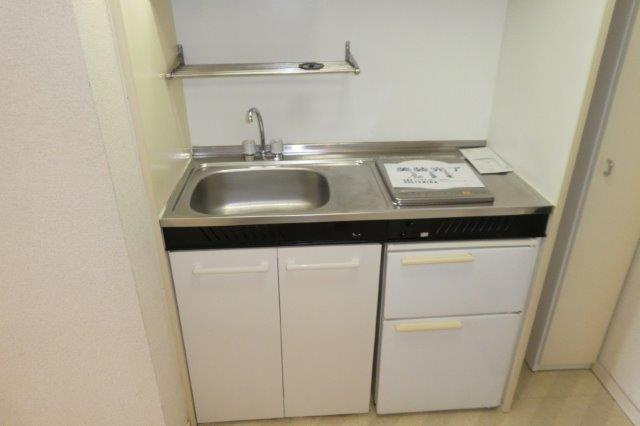 Lindのキッチン|１口ＩＨコンロ付き