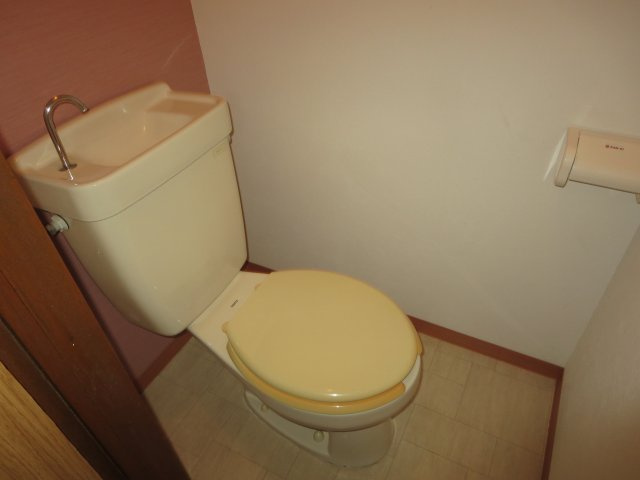 シャトーデサンティールのトイレ