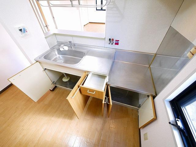 グリーンガーデンＢのキッチン|キッチンです