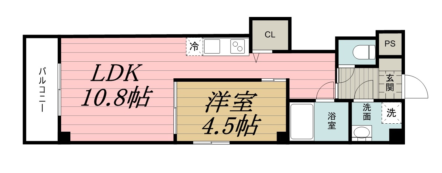Dear Court Chibaの間取り