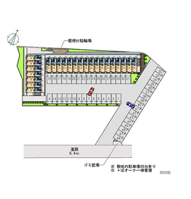 【駐車場】 | フォンティーヌ囲護台