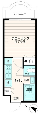 Sun Anelaの間取り|インターネット無料【Sun　Anela】