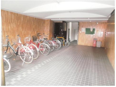 【その他共用部分】 | グランドメゾン都賀 | 駐輪場