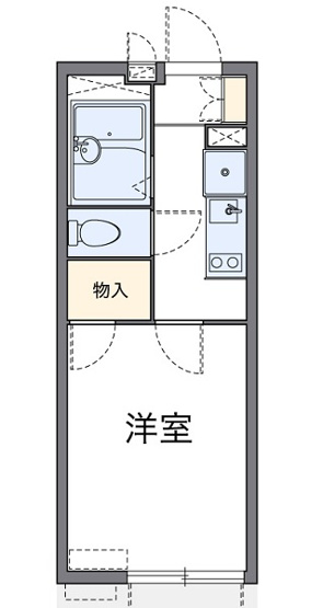 【間取り】 | プリマベーラ中台２