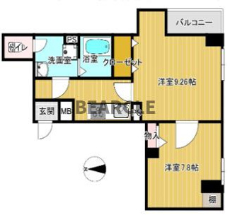 【間取り】 | パレス龍大