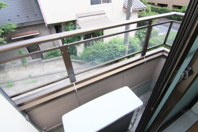 第２加藤ハイツのバルコニー