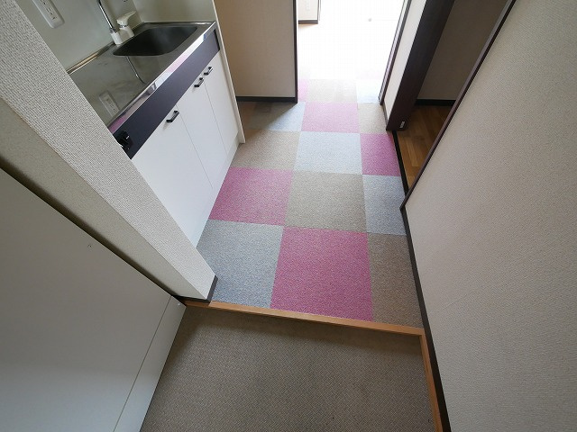 南紀寺ハイツの玄関|毎日通る玄関はこちらです