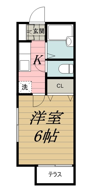 カサベルデ西千葉の間取り