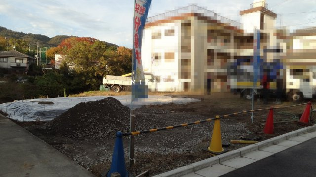 箕面市桜１丁目Ａ号地　土地の外観