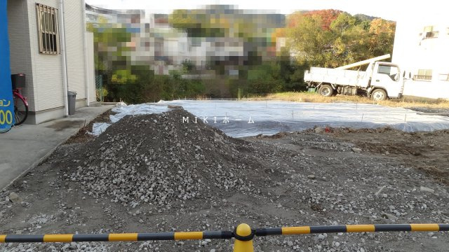 箕面市桜１丁目Ａ号地　土地の外観