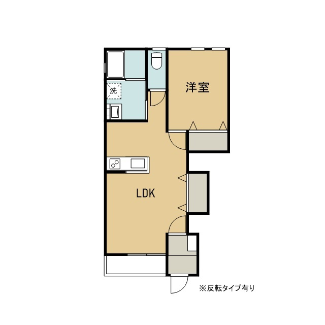 グランソレイユの間取り