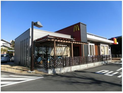 【周辺】 | 【シャーメゾン】ハイム若葉 | 飲食店　マクドナルド（飲食店）まで470m