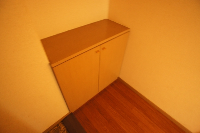 サンガーデンM'Sの玄関|シューズボックス完備♪