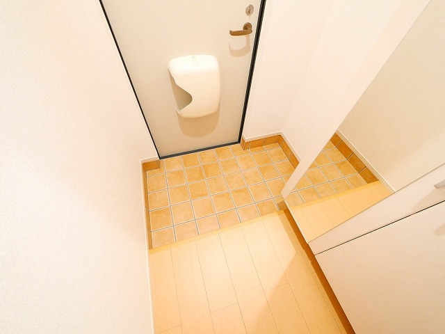 メゾン・ド・ユウの玄関|毎日通る玄関はこちらです