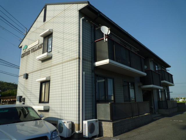倉敷市西岡のアパートの外観