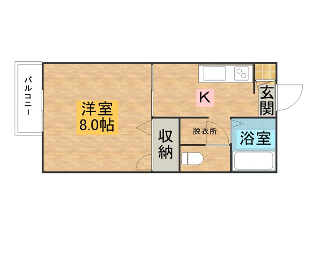 【間取り】 | フォーブル元町Ｃ