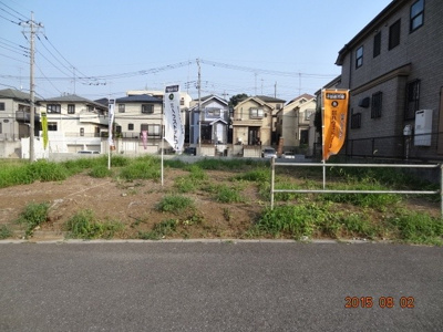 【前面道路含む現地写真】 | さいたま市緑区松木1丁目　売地全2区画