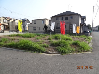 【前面道路含む現地写真】 | さいたま市緑区松木1丁目　売地全2区画