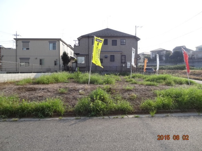 【前面道路含む現地写真】 | さいたま市緑区松木1丁目　売地全2区画