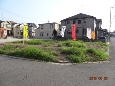 【前面道路含む現地写真】 | さいたま市緑区松木1丁目　売地全2区画