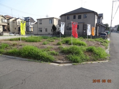【前面道路含む現地写真】 | さいたま市緑区松木1丁目　売地全2区画