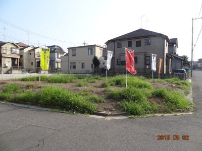 【前面道路含む現地写真】 | さいたま市緑区松木1丁目　売地全2区画