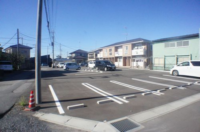 【駐車場】 | ビューテラス Ａ