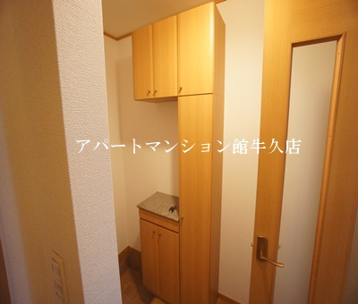 レジデンスさくら台Fの収納