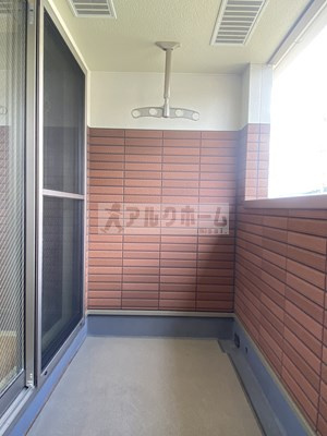 グリーンヴィラ2のバルコニー