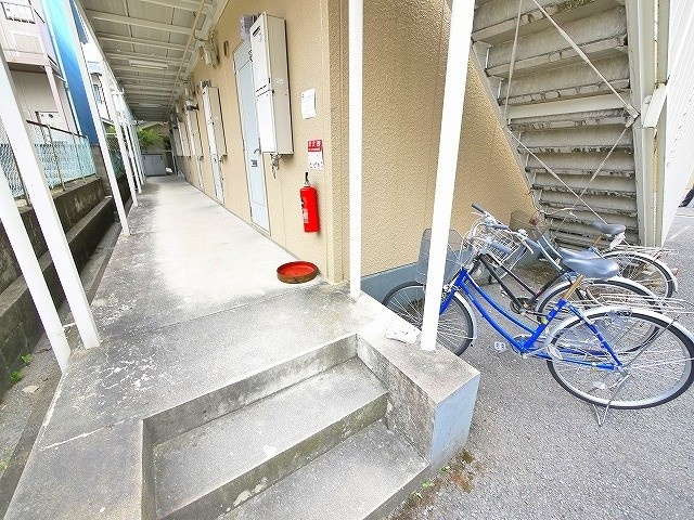 エスポワールウノのエントランス