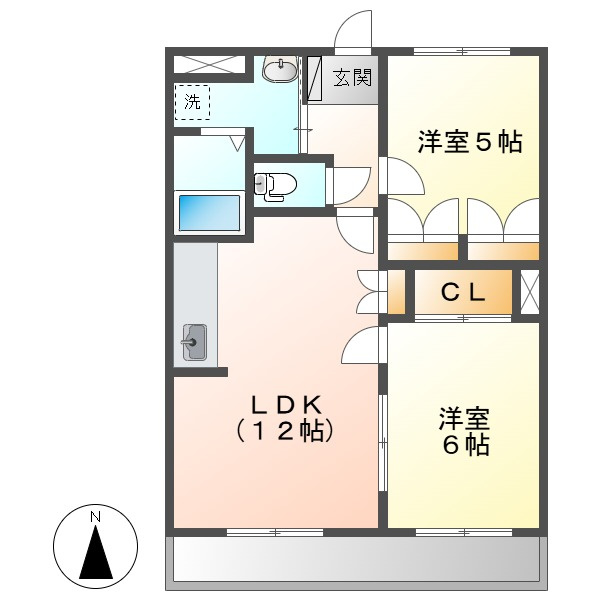 マーキュリーＶの間取り
