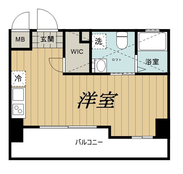 リエス千葉新宿の間取り