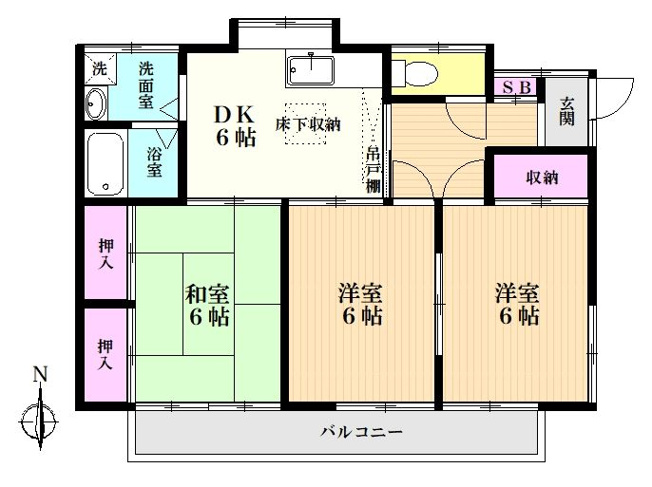 【間取り】 | ハイツチェリー