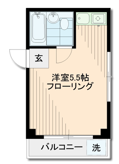 【間取り】 | 桜コーポ