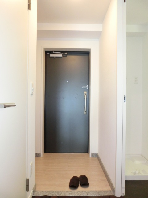 大阪市淀川区新高３丁目の賃貸マンションの玄関