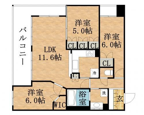【間取り】 | エステムコート天神橋