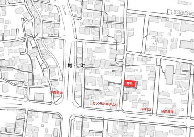 津山市椿高下　売土地103坪の地図