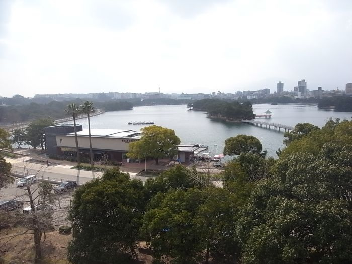 秀和大濠公園レジデンスの展望|秀和大濠公園レジデンス（1LDK）　素晴らしい眺望