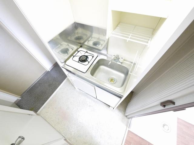 ジュネス新大宮Aのキッチン|使いやすいキッチンです