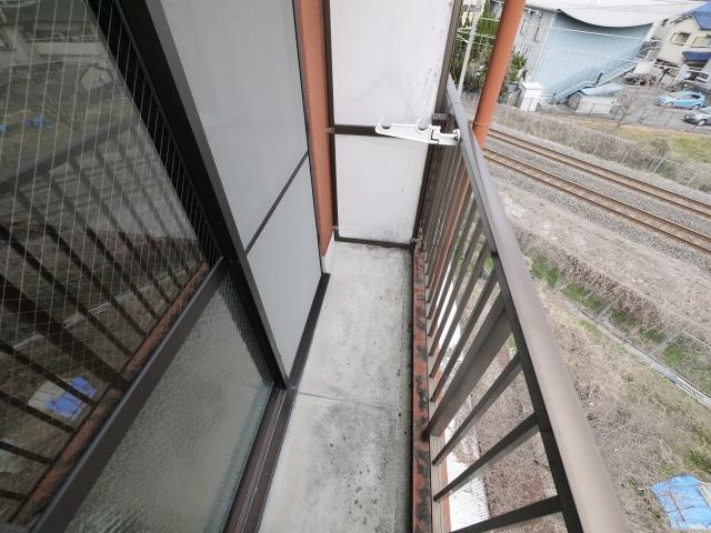 ジュネス新大宮Aのバルコニー|バルコニーがあります