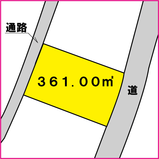 【土地図】 | 函南町上沢 パサディナタウン 売土地 ET00039 | 函南町上沢　地形図