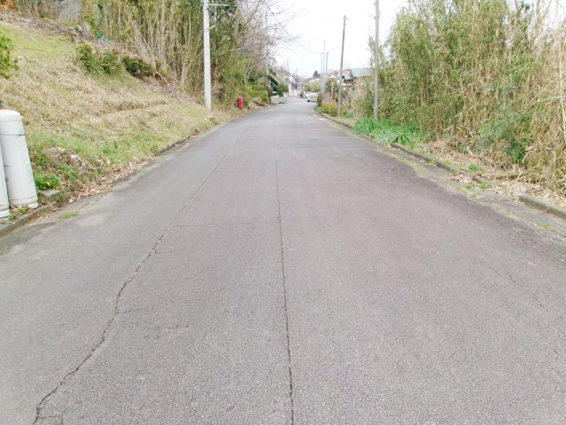 【前面道路含む現地写真】 | 函南町上沢 パサディナタウン 売土地 ET00039 | 函南町上沢　前面道路