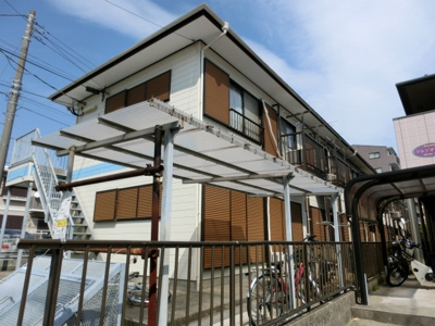 【外観】 | スズキハイツ | スズキハイツ　木造2階建て　南向きの物件です